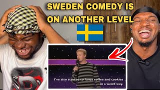 Reaction To Swedish Comedian Johan Glans