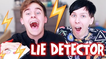 SHOCKING LIE DETECTOR! (with Connor and Phil)
