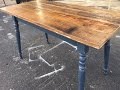 $25 Thrift Store country dining table. makeover. Fun project for all skill levels $25 Thrift Store country dining table. makeover. Fun project for all skill levels