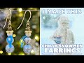 Chilly Snowmen Earrings | I Made This