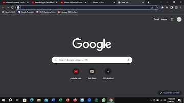 How to enable dark mode in google chrome pc