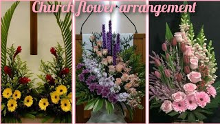 Church flower arrangement