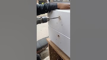 Installing Drawer Locks on Your Side Table Like Pro! #shorts