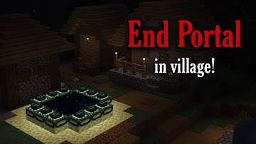 If you find an End Portal in a Village, Never enter it! (Minecraft Creepypasta)