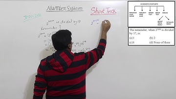 MCA-CEE Short Trick Video(Number System)