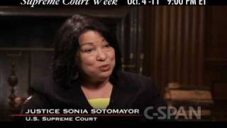 Justice Sotomayor Interview  The Call from the President
