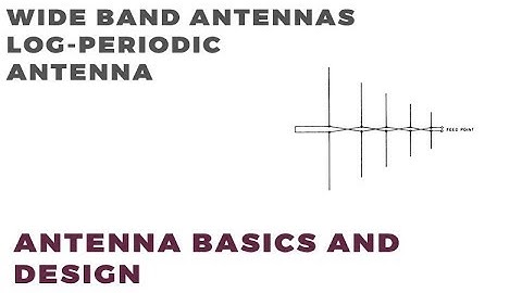 Wide Band Antennas | Log Periodic Antennas | Antennas Basics and Design