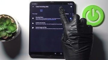 How to Clear Browsing Data in Samsung Galaxy Z Fold 3 5G? Clear Browser Data