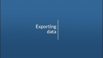 TOPHOTELCONSTRUCTION database tutorial - Exporting data