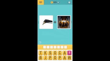 Pictoword Level 101 Walkthrough Answers