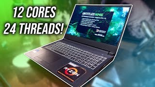 12 CPU Cores In A Laptop!? XMG Apex 15! - YouTube