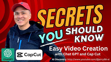 Easy Video Creation with Chat GPT and Cap Cut (Introduction)