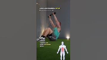 How To Do Weighted Sit Ups With Dumbbells (MUSCLES WORKED) | LiveLeanTV