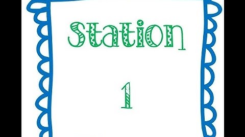 Station 1