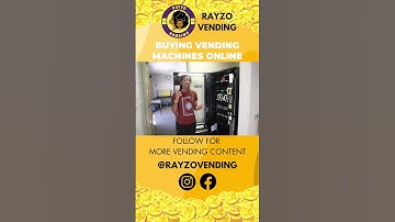 Should You Buy a Vending Machine Online? #vendingmachine #vending #smallbusiness #success