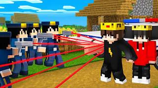 Can i saved my friend Mr. jerry from police in minecraft...........