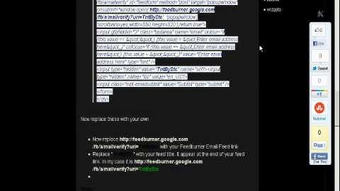 How to Add Custom Email Subscription Box In Blogger Blog