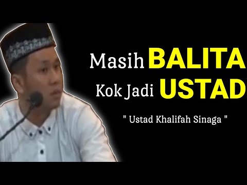Masih Balita Kok Jadi Ustad Ust Khalifah Sinaga Youtube