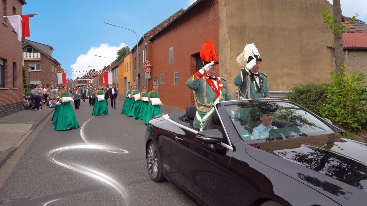 Der große Festzug Teil 1 - Schützenfest Straeten, Sonntag 17-9-2023 - Dekanat Selfkant - Gangelt🎺🥁👍