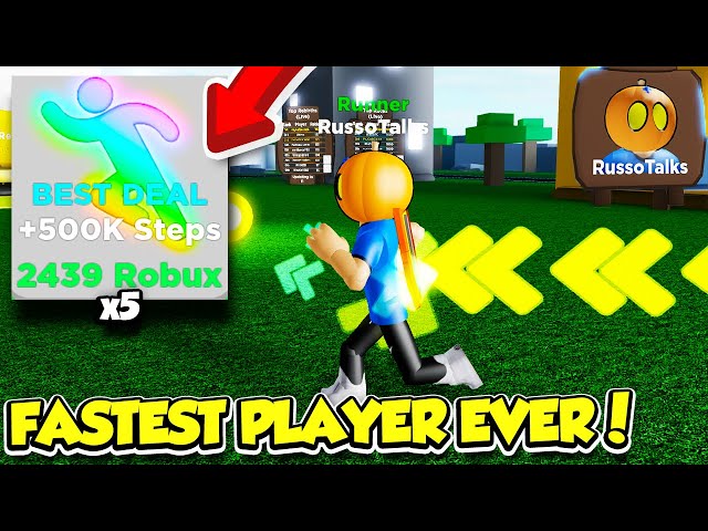 I Used Robux To Buy Millions Of Steps And Became The Fastest - roblox get million robux hack legit 100 fidget