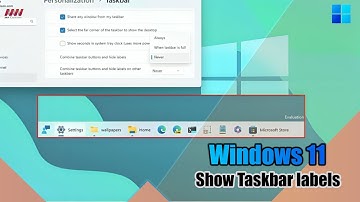 Enhance Your Windows 11 23H2 Taskbar: How to Display Labels for Apps