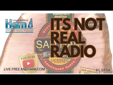Its not Real Ham Radio