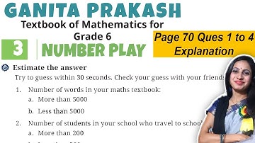 Number Play - Class 6 Maths Chapter 3 Ganita Prakash | Page 70 Figure it out Ques 1 to 4 Explanation