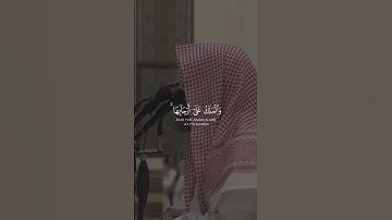 وَانْشَقَّتِ السَّمَاءُ فَهِيَ يَوْمَئِذٍ وَاهِيَةٌ - القارئ محمد اللحيدان