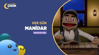 “Manidar”, Ramazan Ayı Boyunca Her gün TRT Diyanet Çocuk'ta!