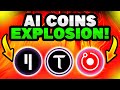 Top 3 AI Coins That Will Explode Soon (BE QUICK!)