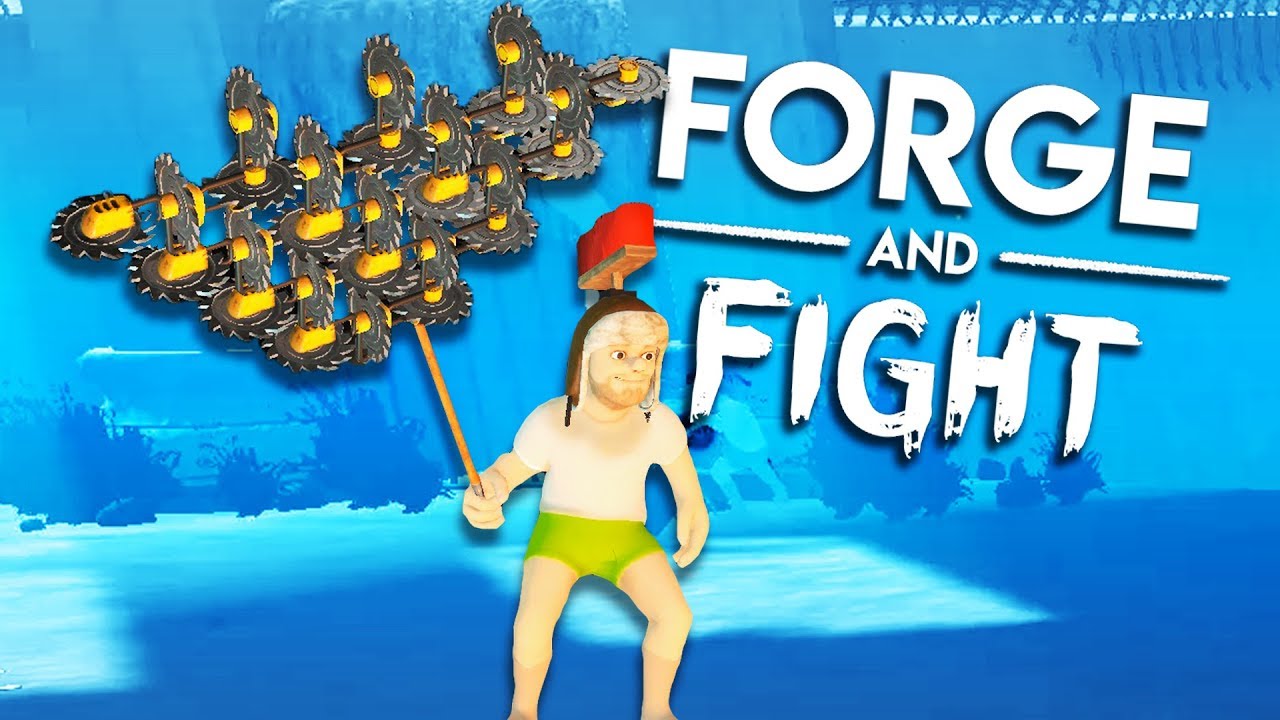 Building Your Own Gladiator Weapons But You Only Use Saws In Forge And building-your-own-gladiator-weapons-but-you-only-use-saws-in-forge-and