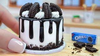 Удовлетворительный миниатюрный вкусный торт с кремом Oreo очень легко приготовить 🍰 Вкусный