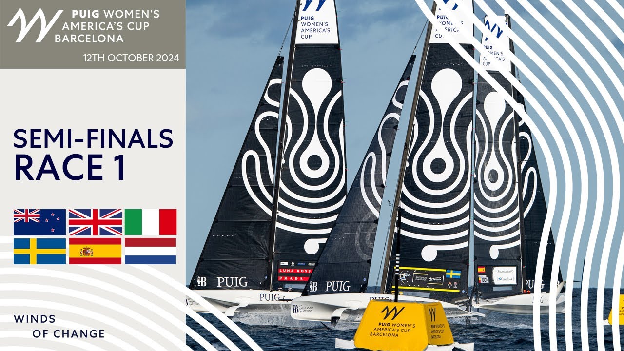 ⁣PUIG Women's America's Cup - Semi-Finals  - Race 1 - Full Race Replay