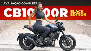 TESTE HONDA CB 1000R BLACK EDITION 2024 PONTOS POSITIVOS E NEGATIVOS, CONSUMO E SEGURO | REVIEW