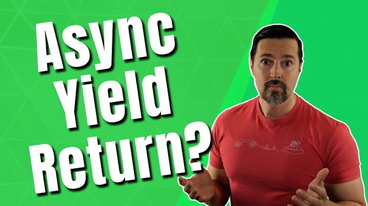C# Async Yield Return: IAsyncEnumerable will change your life!!!