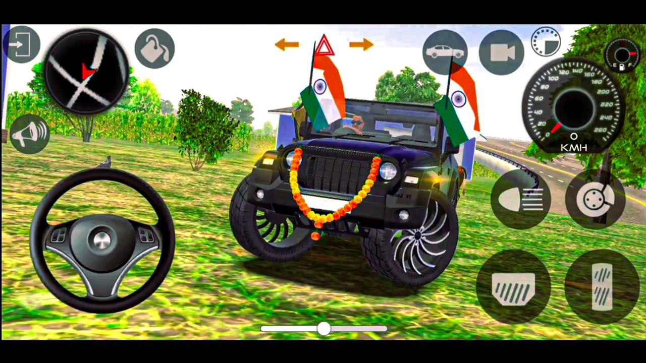Modified Mahindra Thar Car Games: Indian Cars (Gadi Wala Game) - Car Game Android Gameplay 2026
