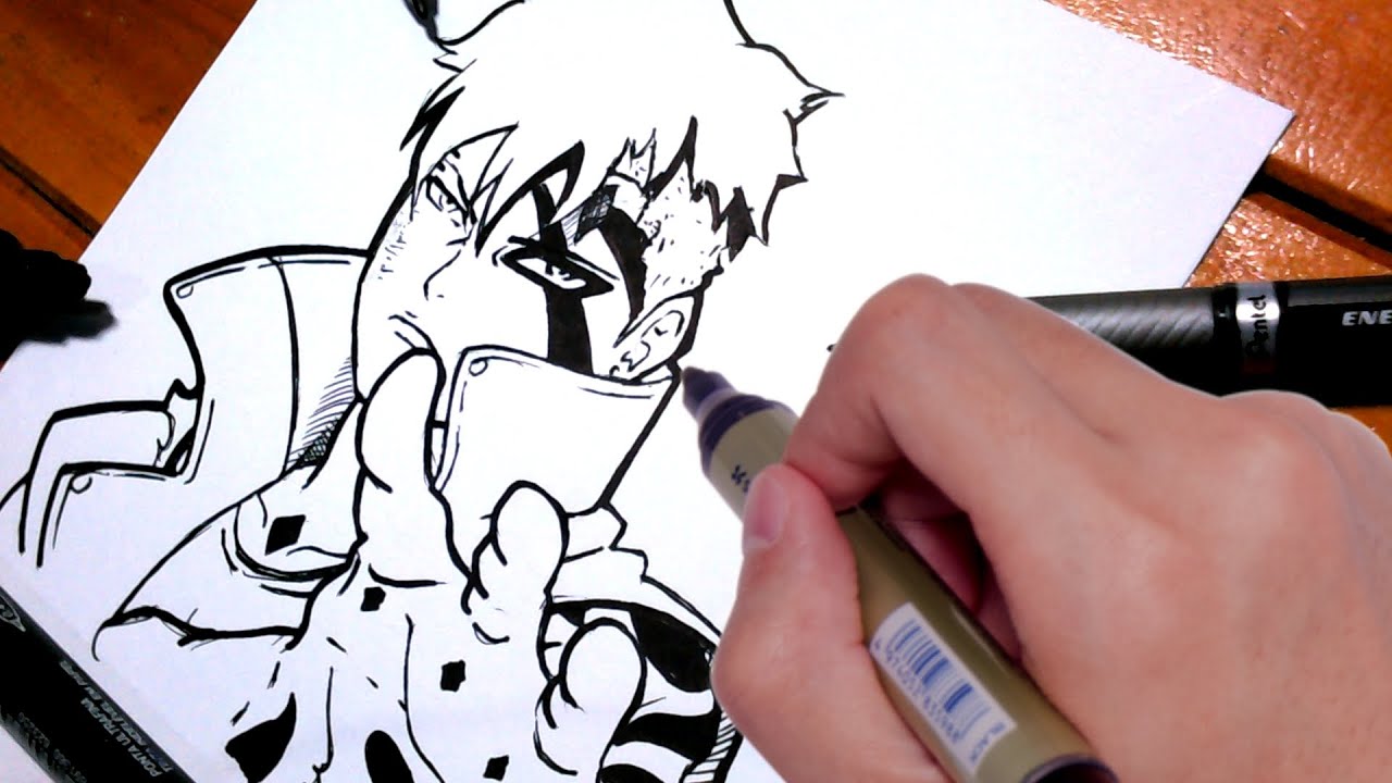 COMO DESENHAR o KAWAKI Boruto 🔥🔥 