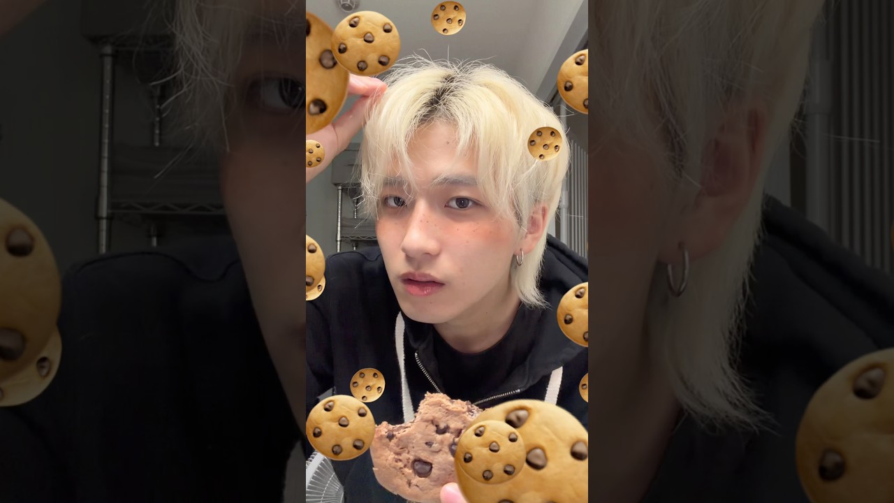 1日で500万再生されたクッキーメイク#cookie#makeup#korean#mens#beauty