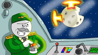 How Many Nukes Would It Take to Destroy the Moon?