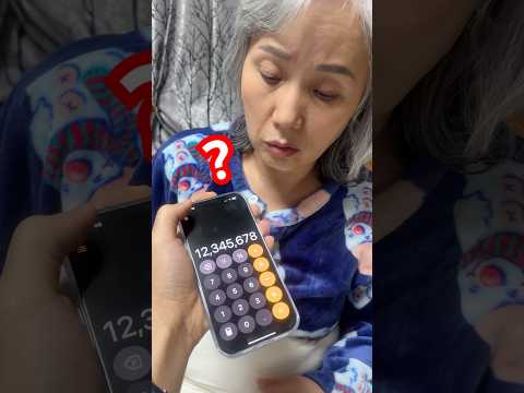 엄마에게 숨겨진 계산기 사용법 보여 드렸더니ㅋㅋㅋ #정선호 #shorts #<strong>calculator</strong>