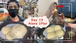 My Iftar Routine and grocery from Korean Mart | Day 15 | Chicken Buns Bites on Pan | SADIA RIND screenshot 3