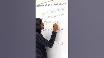 Sum of 10 consecutive numbers | #ssc #shorts #tricks