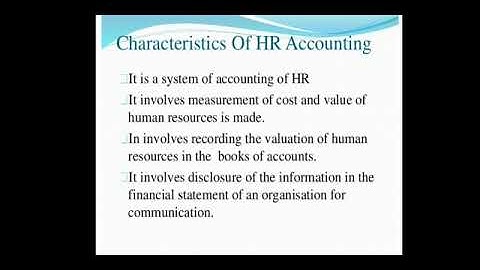 #GBRC_Video_Lecture_Series | Commerce | CIA | Human Resource Accounting | M.Com II Semester