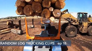 Random Log Trucking Clips ep18 by Fourth Over 1,329 views 7 months ago 24 minutes