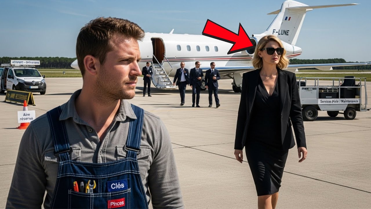 Un Mécanicien Sauve Un Jet En Panne — Il Ignore Que Le Riche Propriétaire Va Changer Sa Vie
