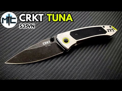 CRKT LIMITED EDITION Tuna S35VN Folding Knife - Overview and Review