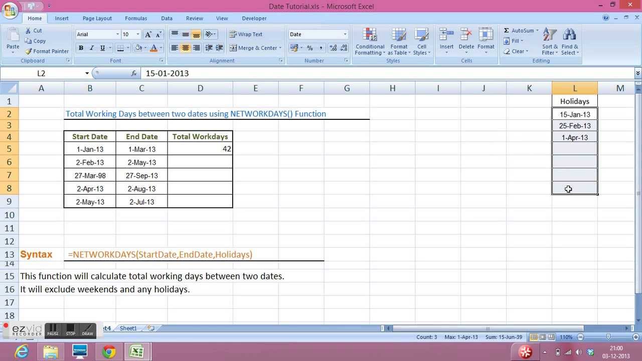 How To Calculate Days Between Dates In Excel Haiper