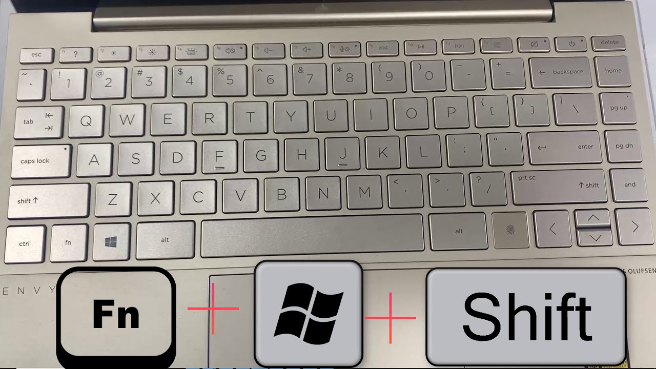 How To Take A Screenshot On Hp Envy 13 Laptop Youtube