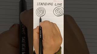 How To Make Patterns Writing ?Standing Line #kidslearning #basiclearning#pattern #babysharklearning