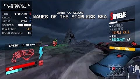 Speedrunning a random ultrakill level every day until i start hrt | Day 31 (5-2)